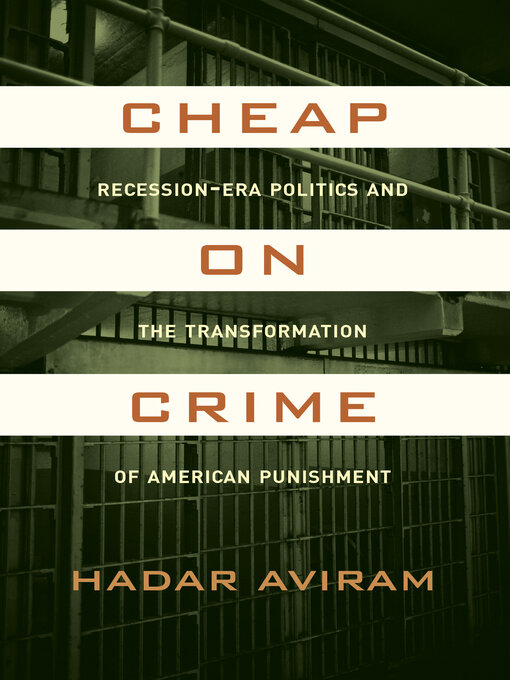Title details for Cheap on Crime by Hadar Aviram - Available